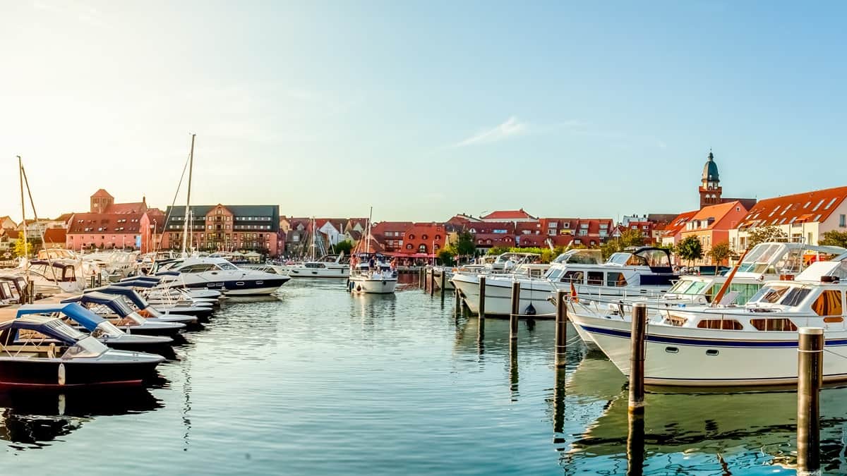 Waren venesatama Saksa