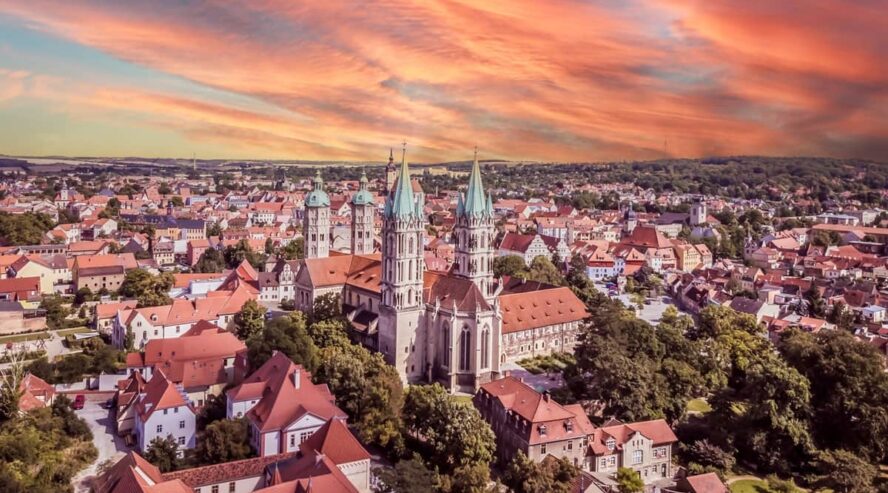 Naumburg vanhakaupunki Saksa