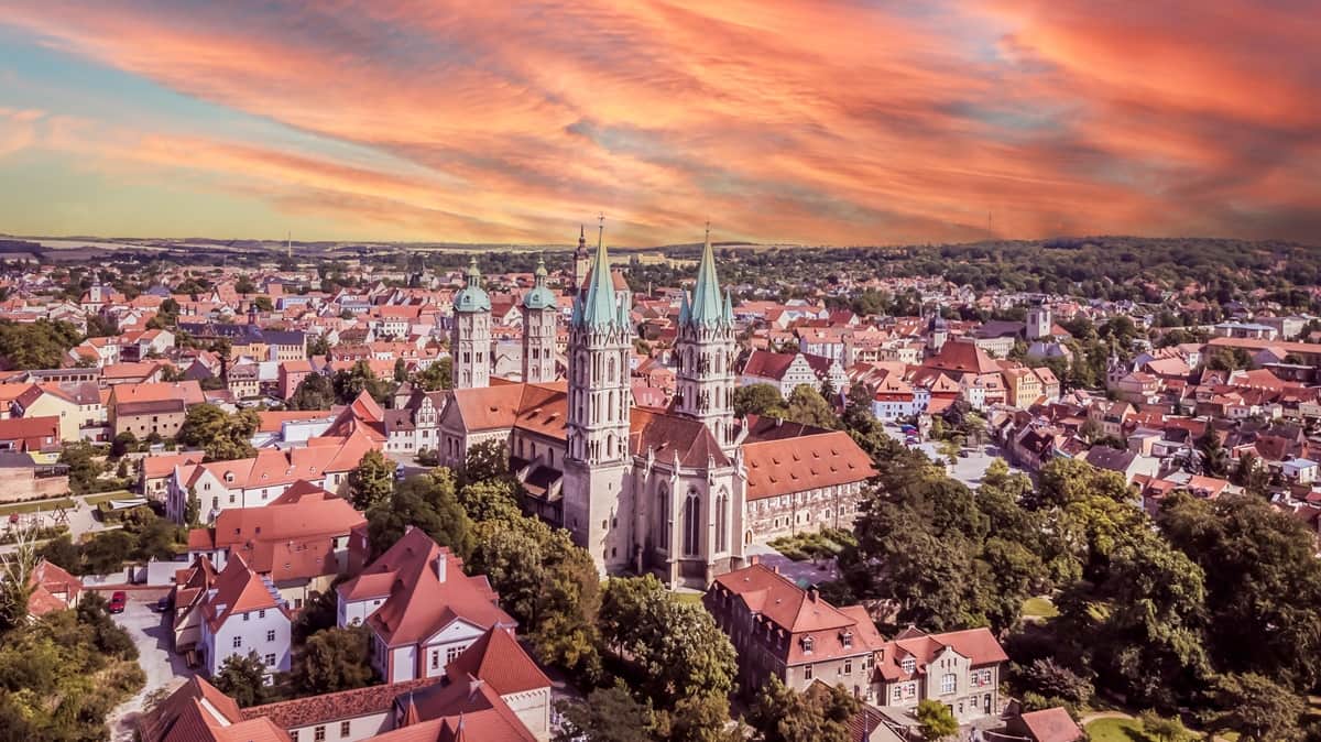 Naumburg vanhakaupunki Saksa