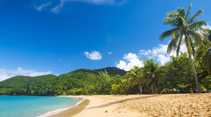 Deshaies ranta Guadeloupe