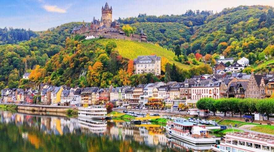 Saksan linnat lumoavat