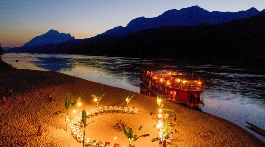 Barbecue on a sandbank along the Mekong river (37) Credit Dennis Schmelz (www.dennisschmelz.de)