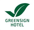 Green sign logo