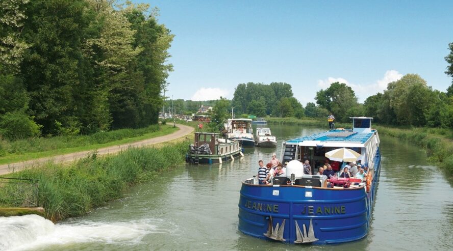 Jeanine barge canal