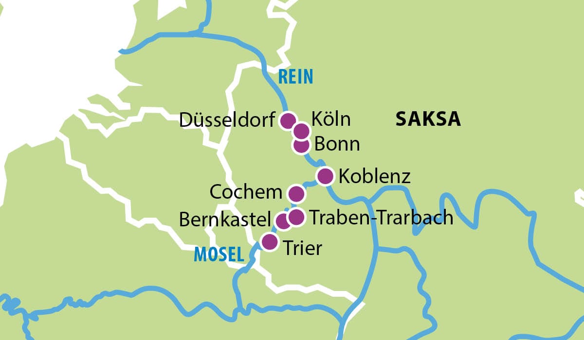 KC kartta Moseljoen risteily 02 09 2026 KC kartta Moseljoen risteily 02 09 2026