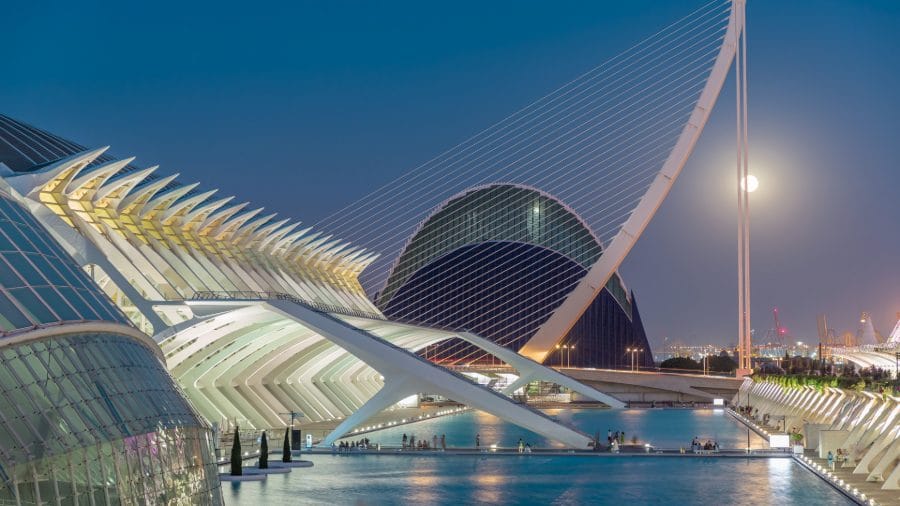 Valencian tiedepuisto Ciudad de las Artes y las Ciencias Valencian tiedepuisto Ciudad de las Artes y las Ciencias.