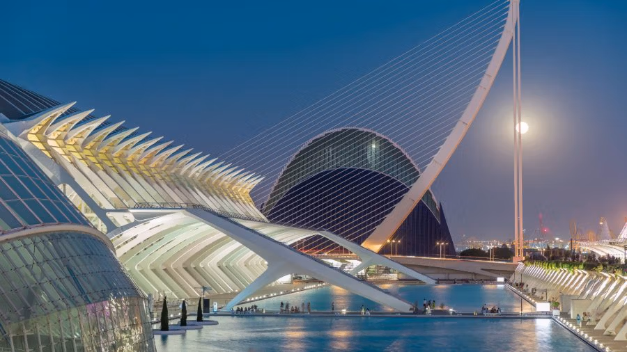 Valencian tiedepuisto Ciudad de las Artes y las Ciencias Valencian tiedepuisto Ciudad de las Artes y las Ciencias.