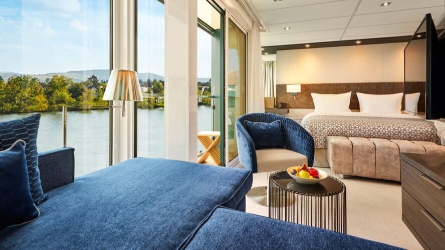 AMADEUS Riva Suite Suite and Balcony Lueftner Cruises Amadeus Tom Yasny