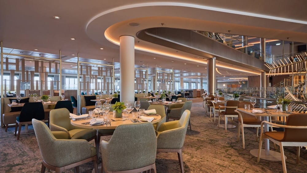 Mein Schiff 7 Atlantik Mediterranean ravintola