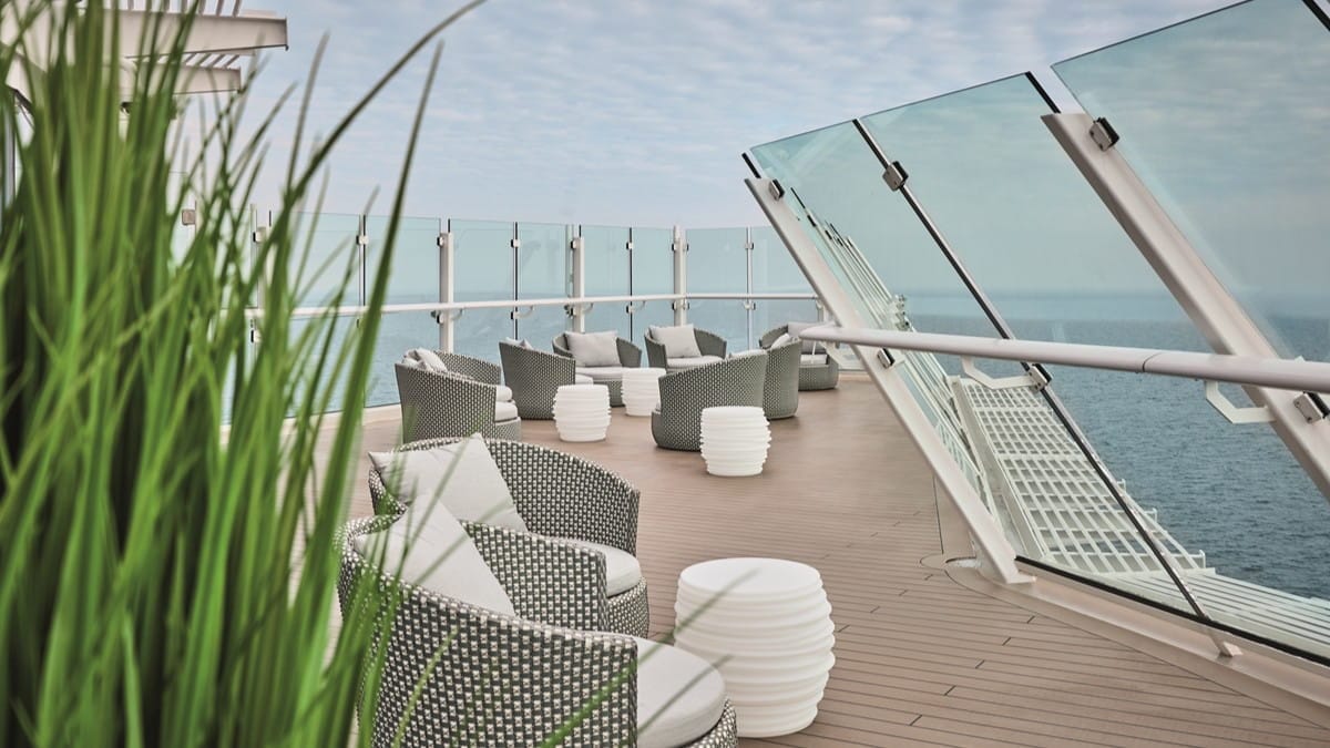 Mein Schiff Flow Relax SPA Meer ulkotila