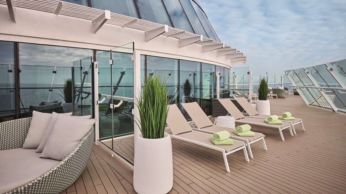 Mein Schiff Flow Relax SPA Meer