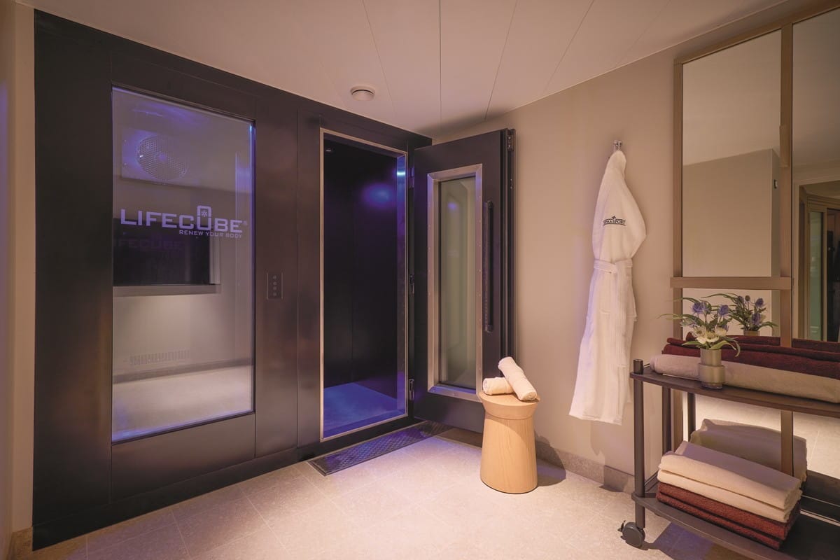Mein Schiff Flow Relax kylmähoitohuone