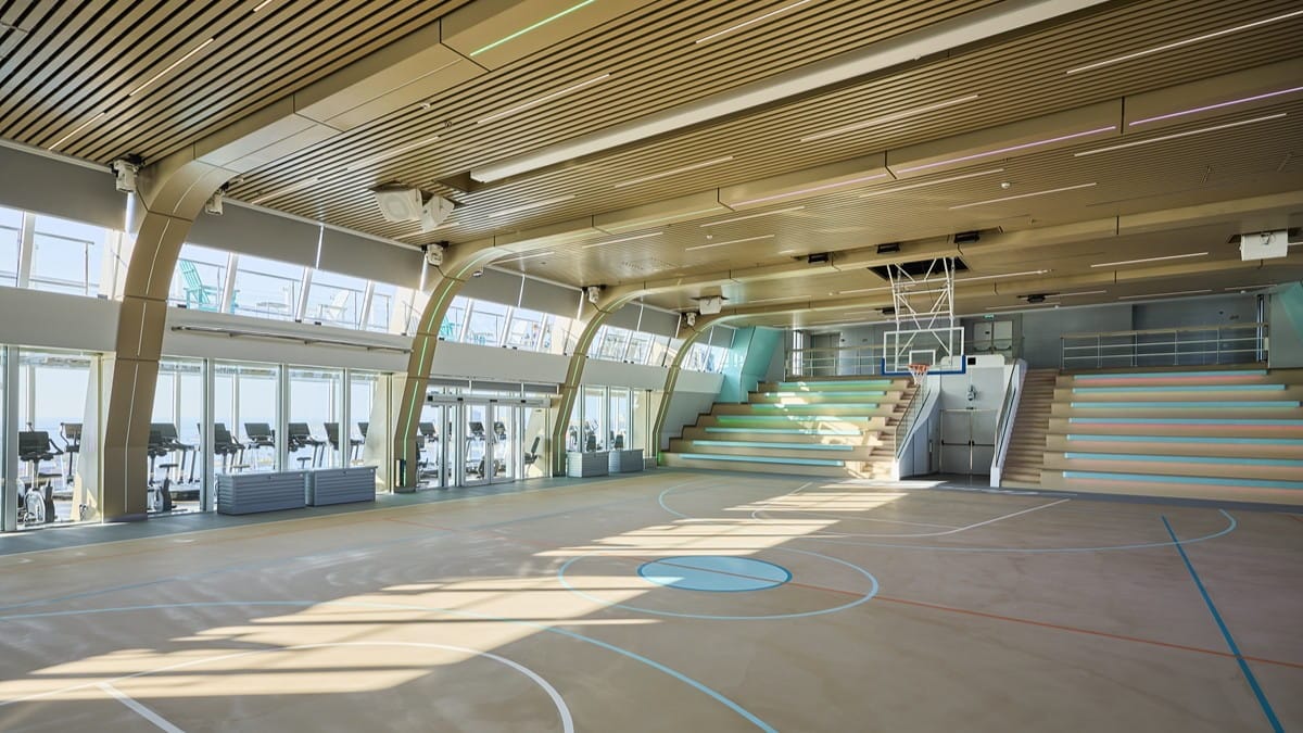 Mein Schiff Flow Relax liikuntasali