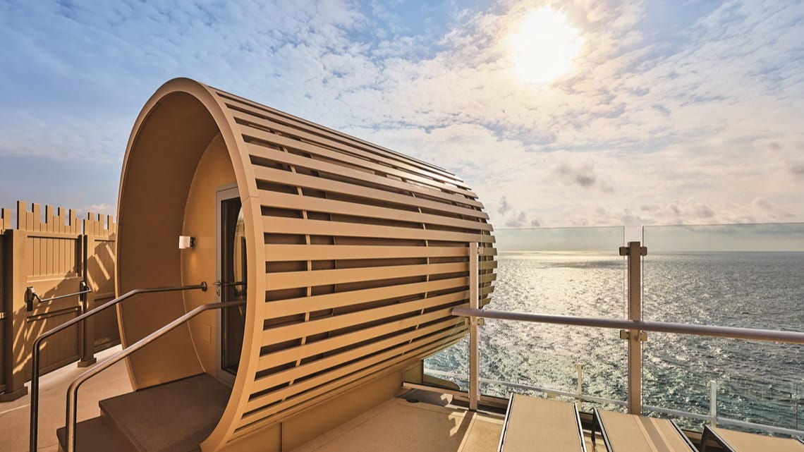 Mein Schiff Flow Relax tynnyrisauna